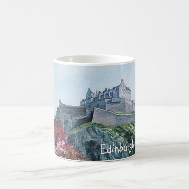 Burg Edinburgh Burg Kunstvoll Stolz Kaffeetasse (Mittel)