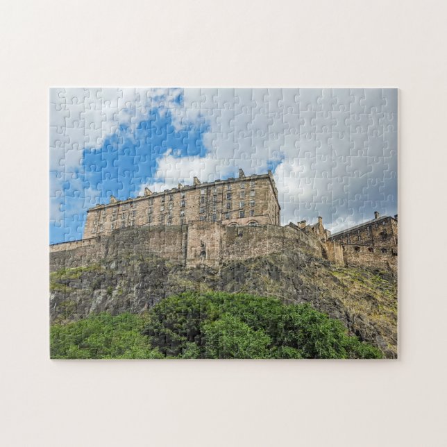 Burg Edinburgh. Puzzle (Horizontal)