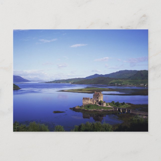 Burg Eilean Donan, Dornie, Highlands, Postkarte (Vorderseite)