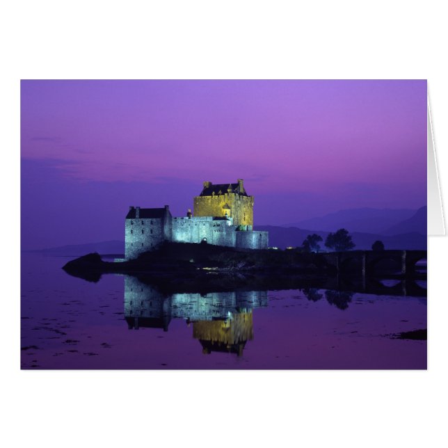 Burg Eilean Donan, Highlands, Schottland (Vorderseite (Horizontal))