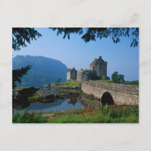 Burg Eilean Donan, Highlands, Schottland 2 Postkarte