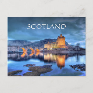 Burg Eilean Donan Postkarte