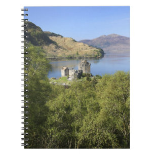 Burg Eilean Donan, Schottland. Die berühmte Eilean Notizblock
