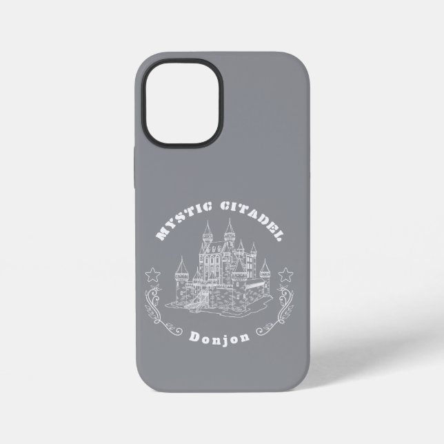 Burg - ein klassisches Design iPhone Hülle (Rückseite)