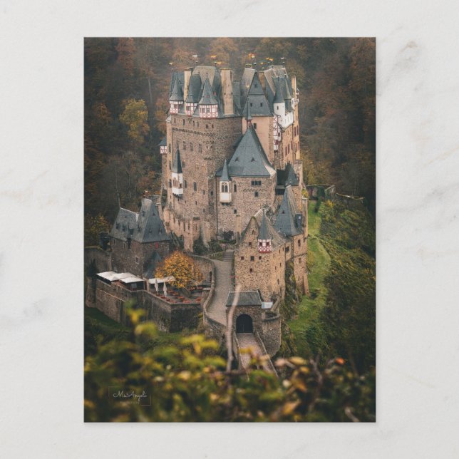 Burg Eltz Castle Postcard Postkarte (Vorderseite)