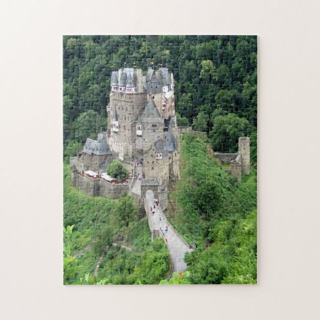 Burg Eltz, Deutschland Puzzle (Vertikal)