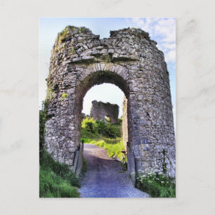 Burg Gate Postkarte
