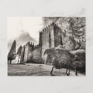 Burg Guimaraes in Portugal Postkarte