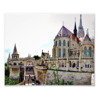 Burg Hill Budapest Fotodruck