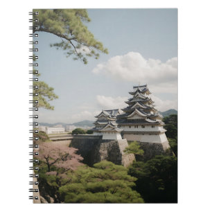 Burg Himeji Majestic Festung Japanische Geschichte Notizblock