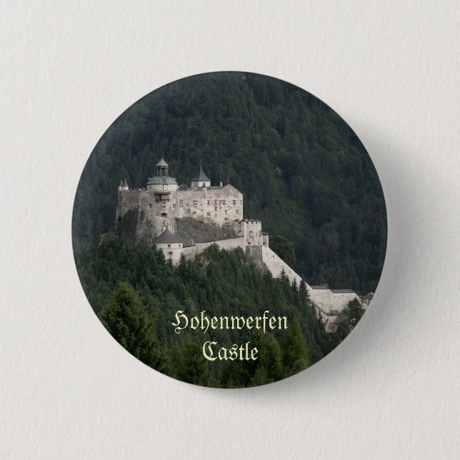 Burg Hohenwerfen Button (Vorderseite)