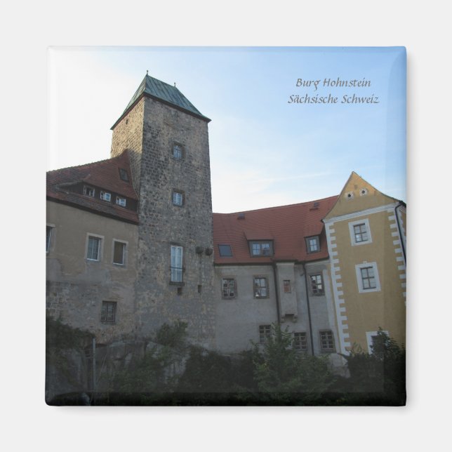 Burg Hohnstein (Sächsische Schweiz) Magnet (Vorne)