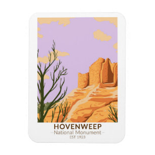 Burg Hovenweep Magnet