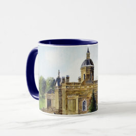 Burg Howard North Yorkshire Aquarellmalerei Tasse