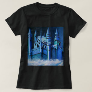 Burg im T - Shirt Sky