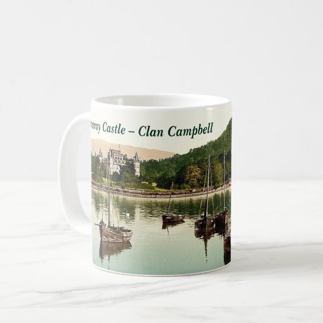 Burg Inveraray - Clan Campbell Tasse (Vorderseite Links)