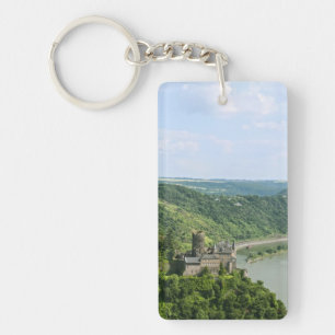 Burg Katz Schlüsselanhänger