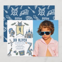 Burg Knight Dragon Mittelalterliches Foto