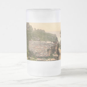 Burg König Artus I, Tintagel, Cornwall Mattglas Bierglas