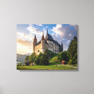 Burg Leinwanddruck