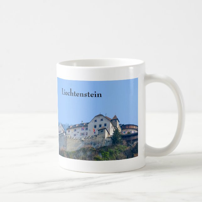 Burg Liechtenstein Vaduz Kaffeetasse (Rechts)