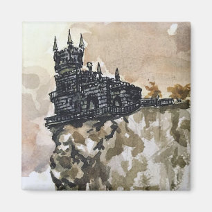 Burg Llycaelon Magnet
