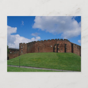 Burg mit Halbmondturm, Chester, Postkarte