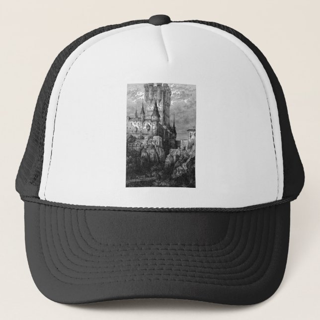 Burg Mittelalter Truckerkappe (Vorderseite)