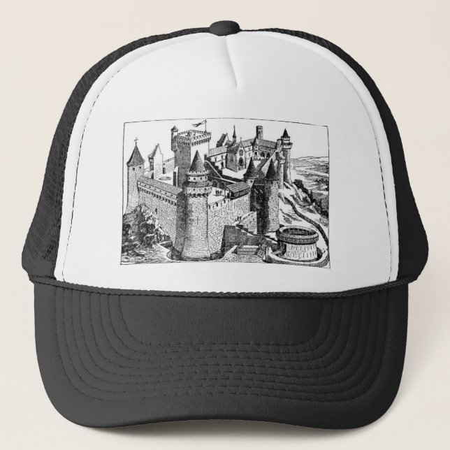 Burg Mittelalter Truckerkappe (Vorderseite)
