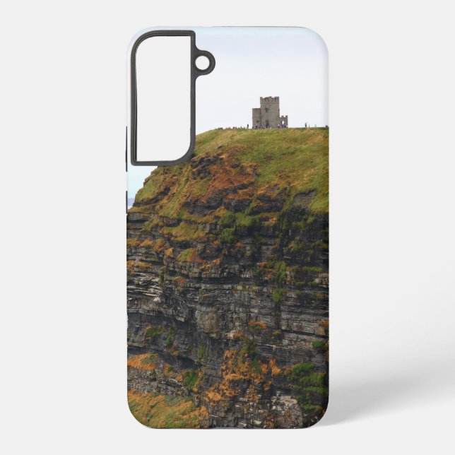 Burg O'Brien an den Felsen von Mohr Samsung Galaxy Hülle (Rückseite)