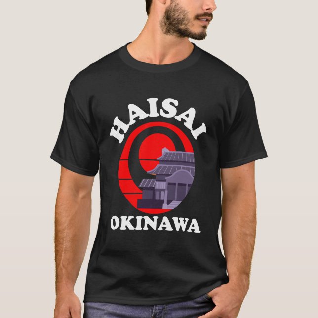 Burg Okinawa Haisai Shuri T - Shirt der Männer (Vorderseite)