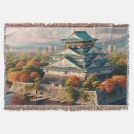 Burg Osaka Burg Japan Landschaft Decke