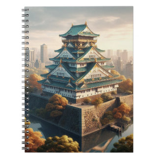 Burg Osaka Burg Japan Landschaft Notizblock