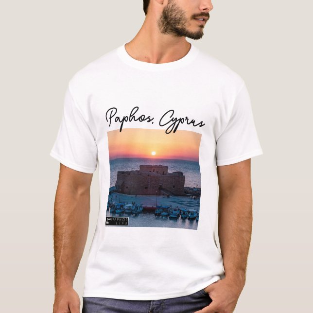 Burg Paphos T-Shirt (Vorderseite)