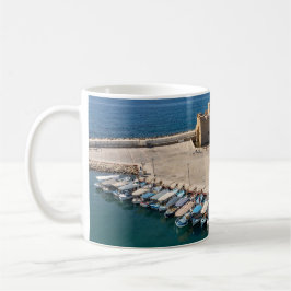 Burg Paphos und Hafen Tasse - Original Foto