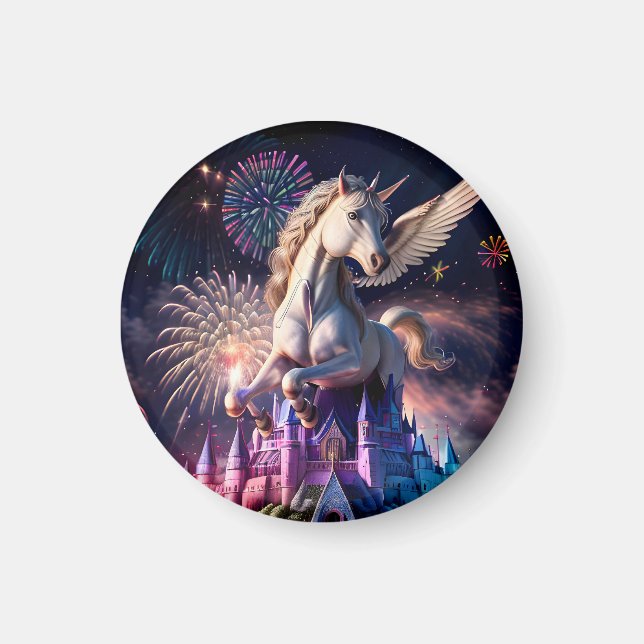 Burg Pegasus Magnet (Vorne)