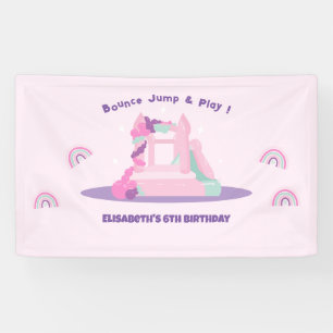 Burg Pink Bounce Banner