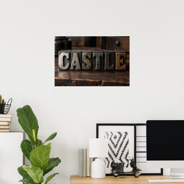 Burg Poster (Heimbüro)