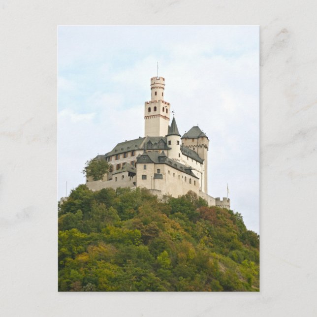 Burg Postkarte (Vorderseite)