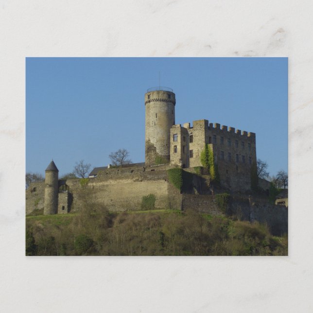 Burg Pyrmont Postkarte (Vorderseite)