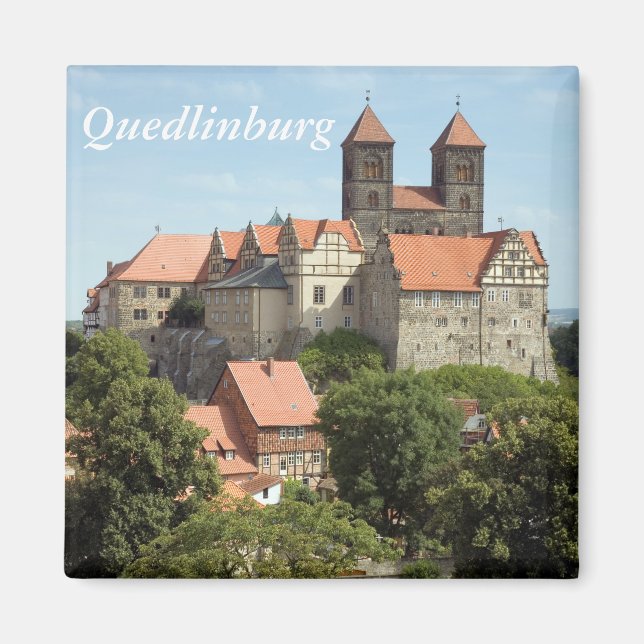 Burg Quedlinburg Magnet (Vorne)