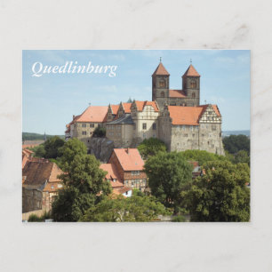 Burg Quedlinburg Postkarte