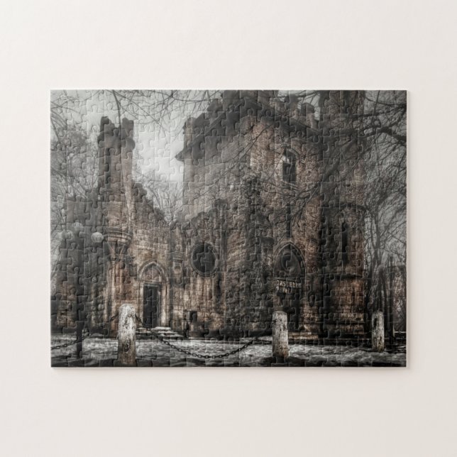 Burg Romanescu Puzzle (Horizontal)