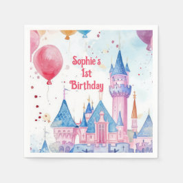 Burg Rosa Princess Serviette