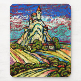 Burg Schloss Montebello Mousepad