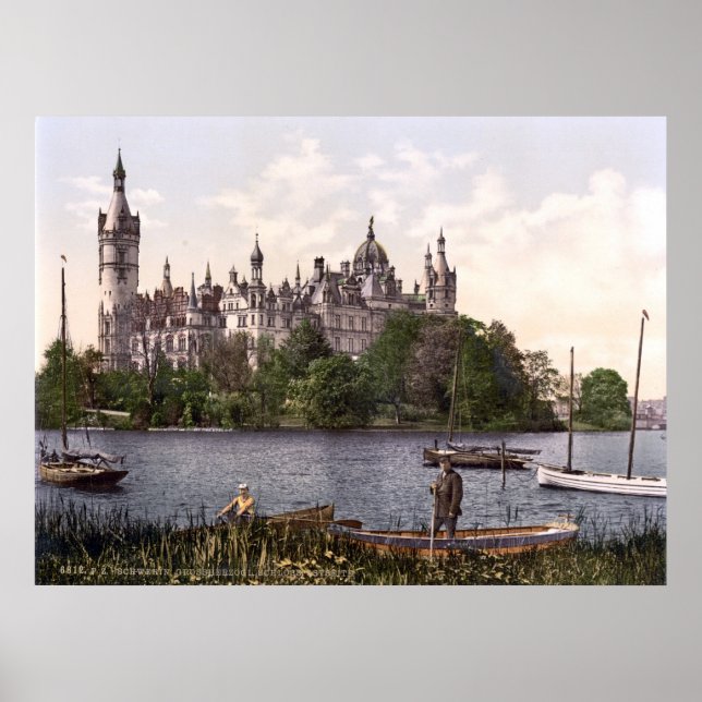Burg Schwerin Poster (Vorne)