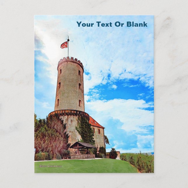 Burg Sparrenberg Postkarte (Vorderseite)