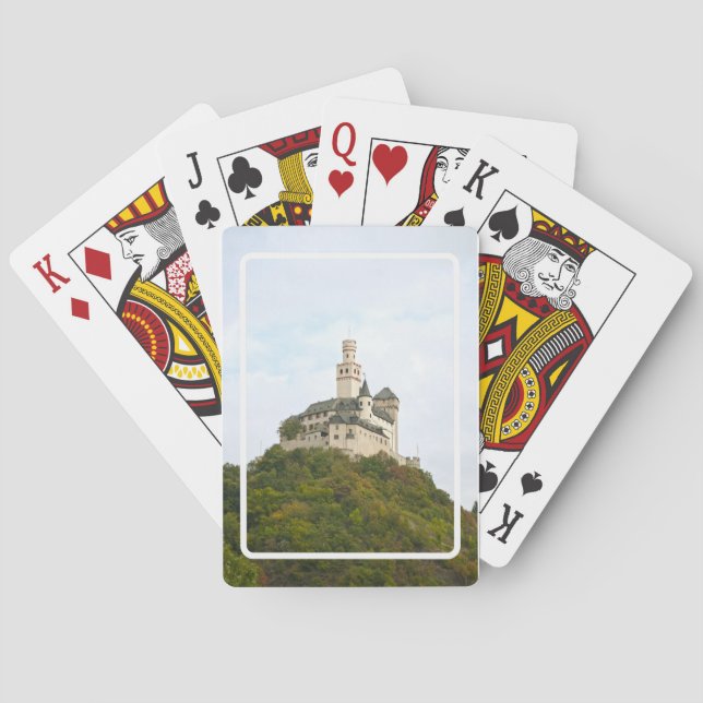 Burg Spielkarten (Rückseite)