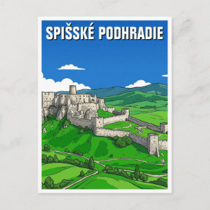 Burg Spiš Postkarte