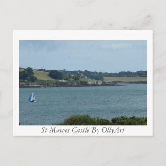 Burg St. Mawes Postkarte